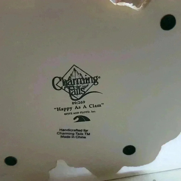 Resin figure "happy as a clam" - Picture 10 of 11